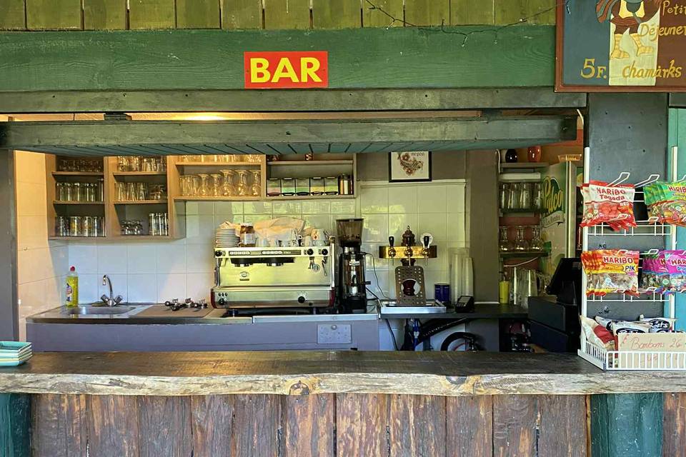 Bar avec tireuse