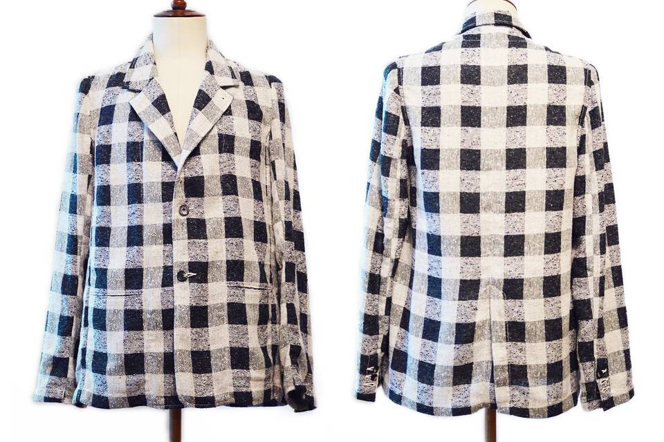 Veste soie et coton