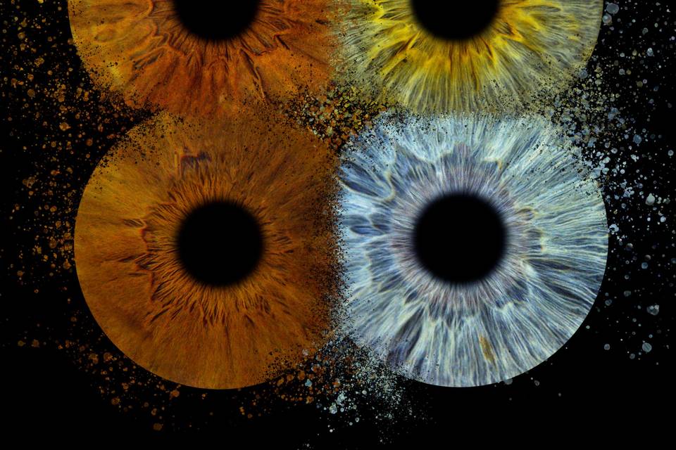 Effet explosion 4 iris