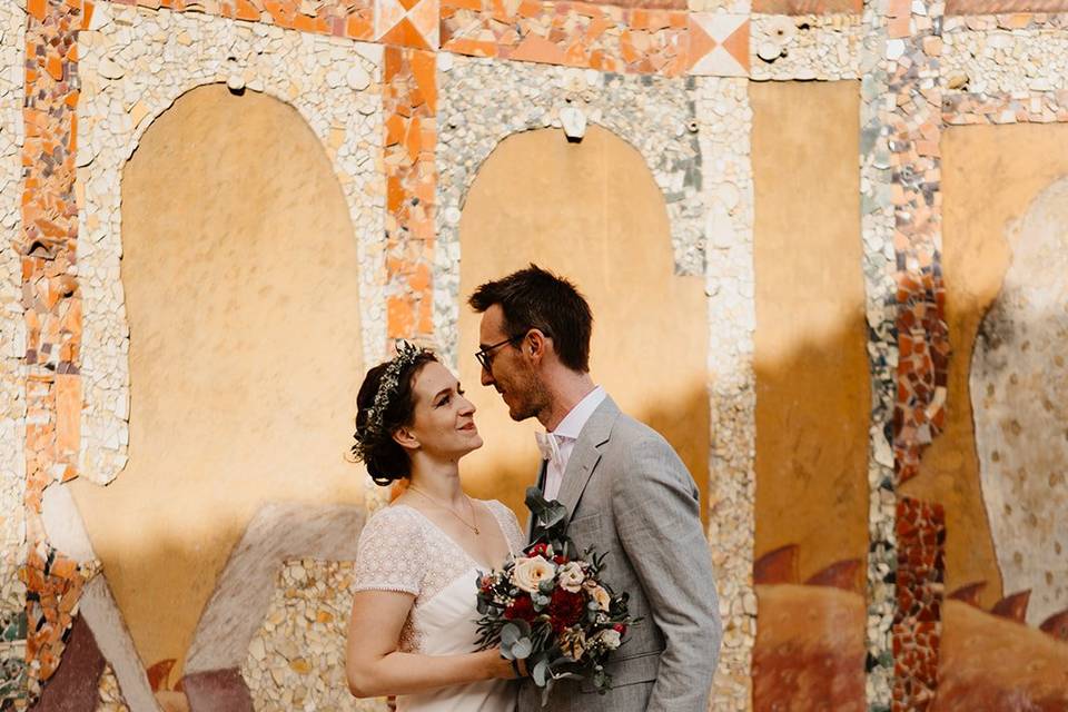 Mariage dans le Gard, Lussan