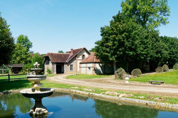 Vue sur les communs