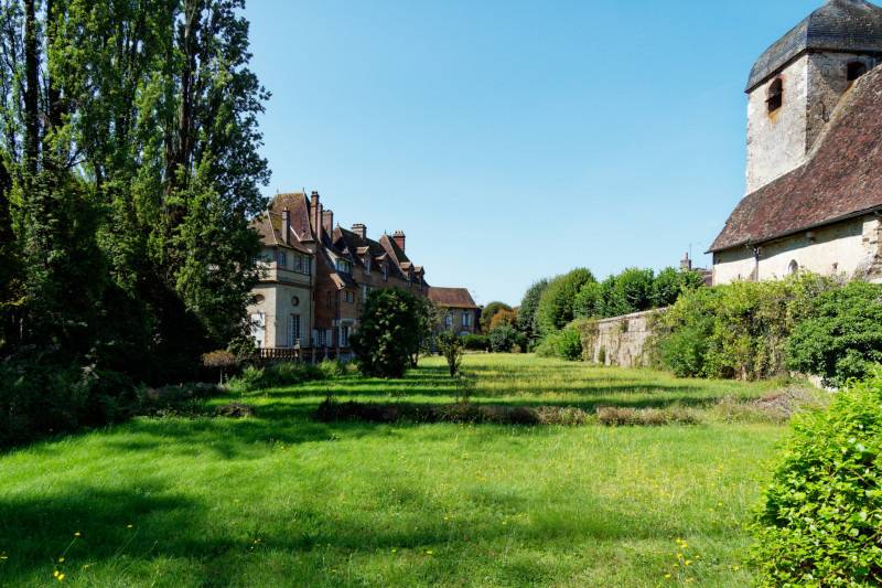 Le château jardin au nord