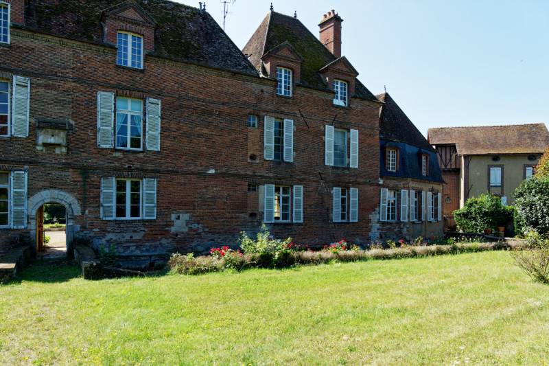 Vue du jardin nord