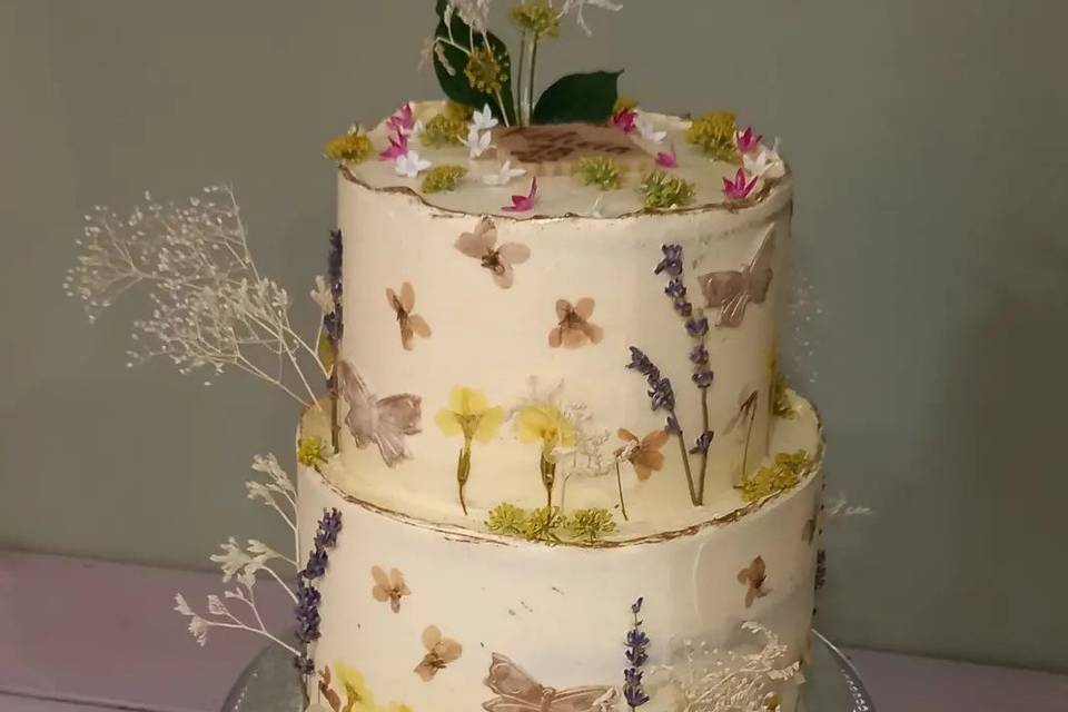 Botanical cake