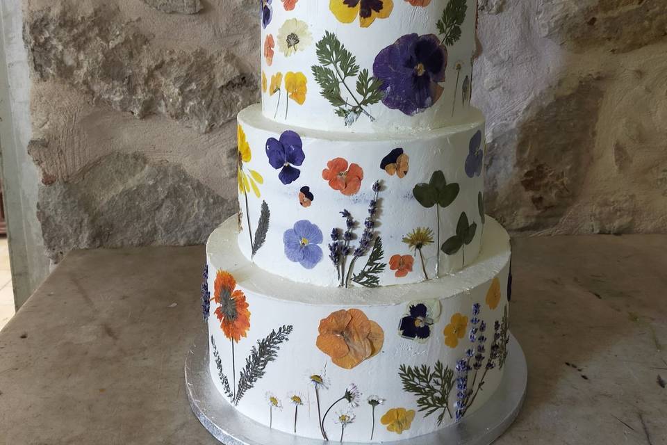 Botanical cake