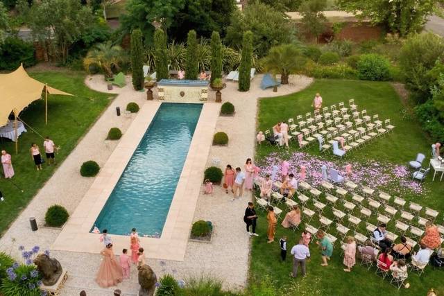 Cadre unique pour cérémonie