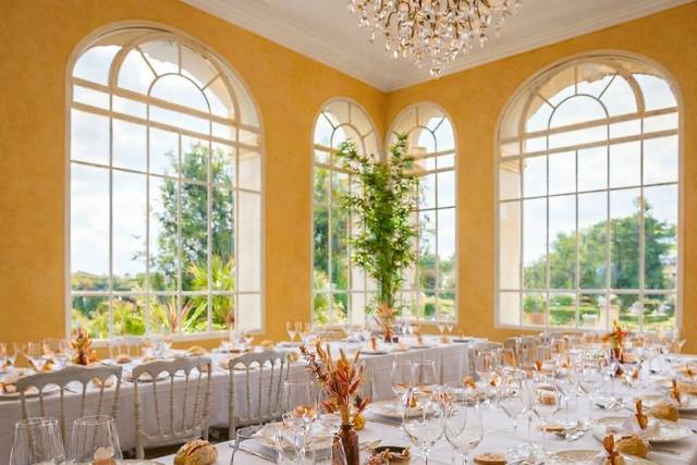 Dîner élégant Salon Orangerie