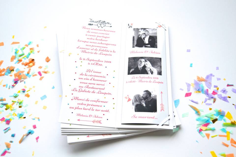 Faire-part mariage Mariage original Magnet 