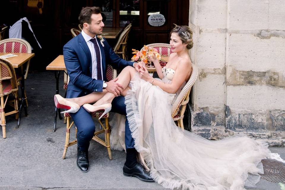 Paris Wedding by Daria Lorman