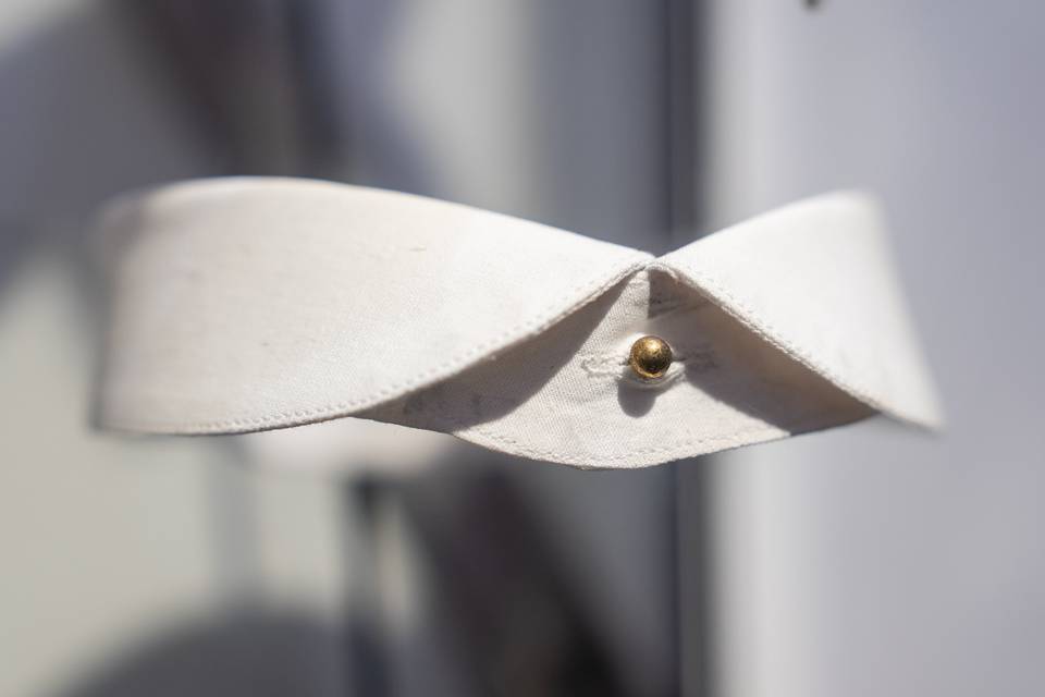 poignet chemise avec bouton manchette