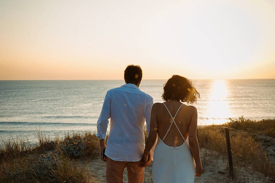 Un soir à la plage