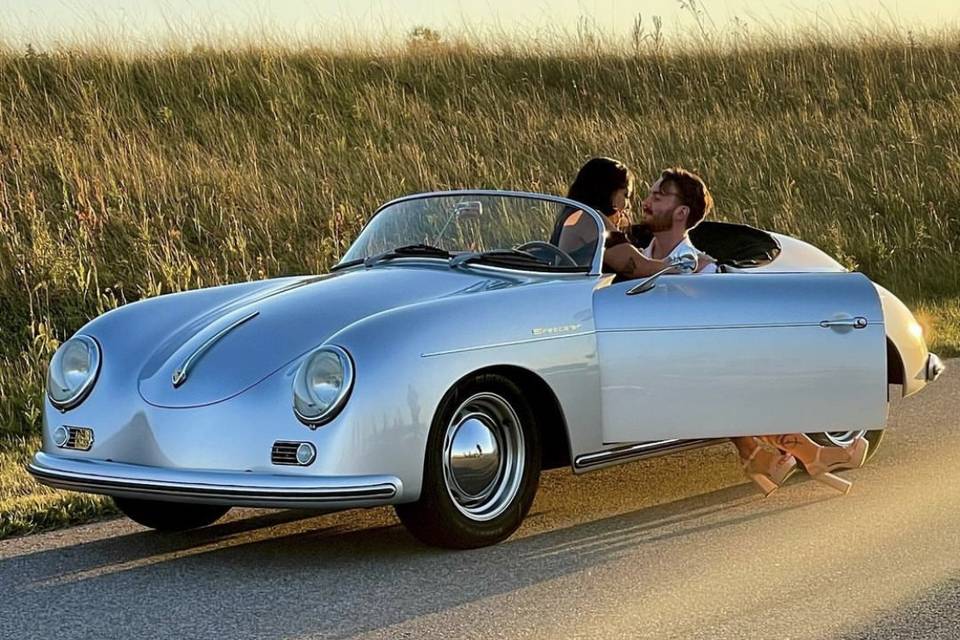 Porsche 356 Speedster Grise