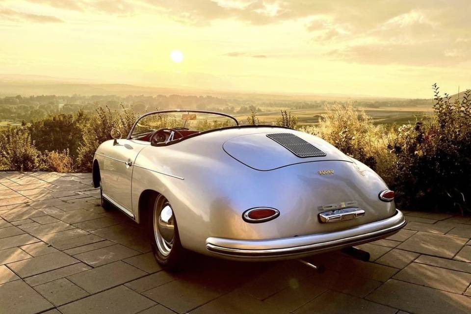 Porsche 356 Speedster Grise