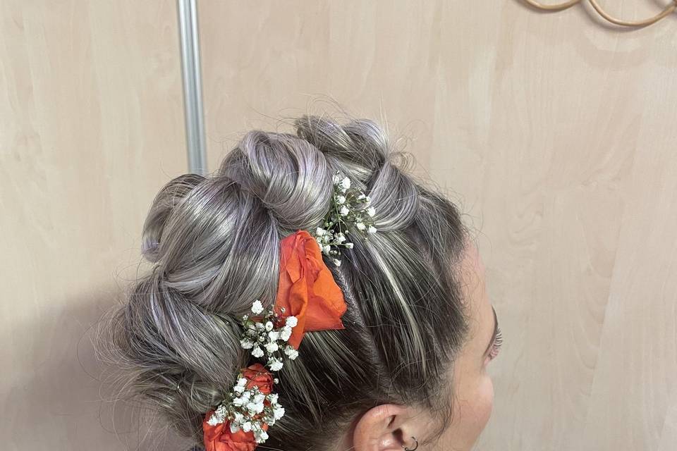 Chignon invitée