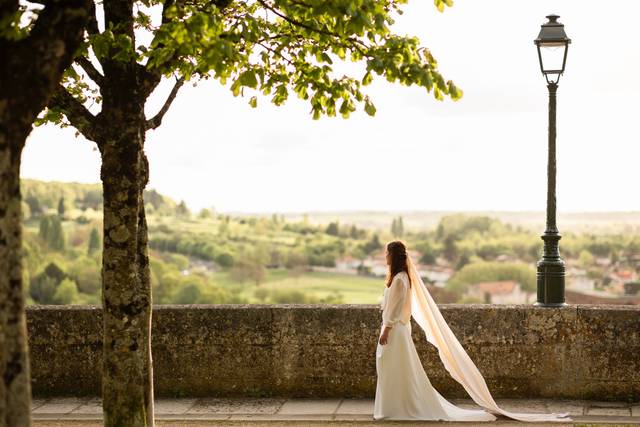 Robe en mousseline