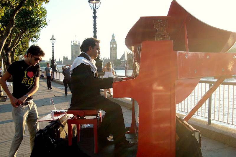 Le Piano Rouge à Londres