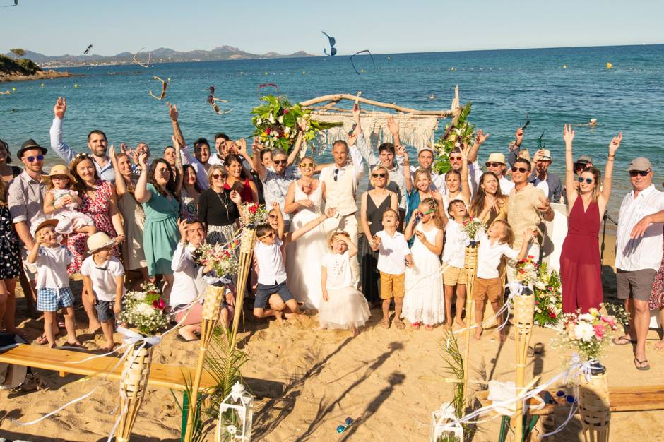 Mariage sur la plage