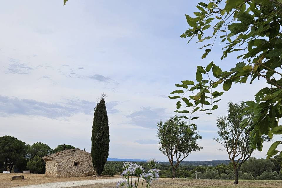 Garandeau vue de la terrasse