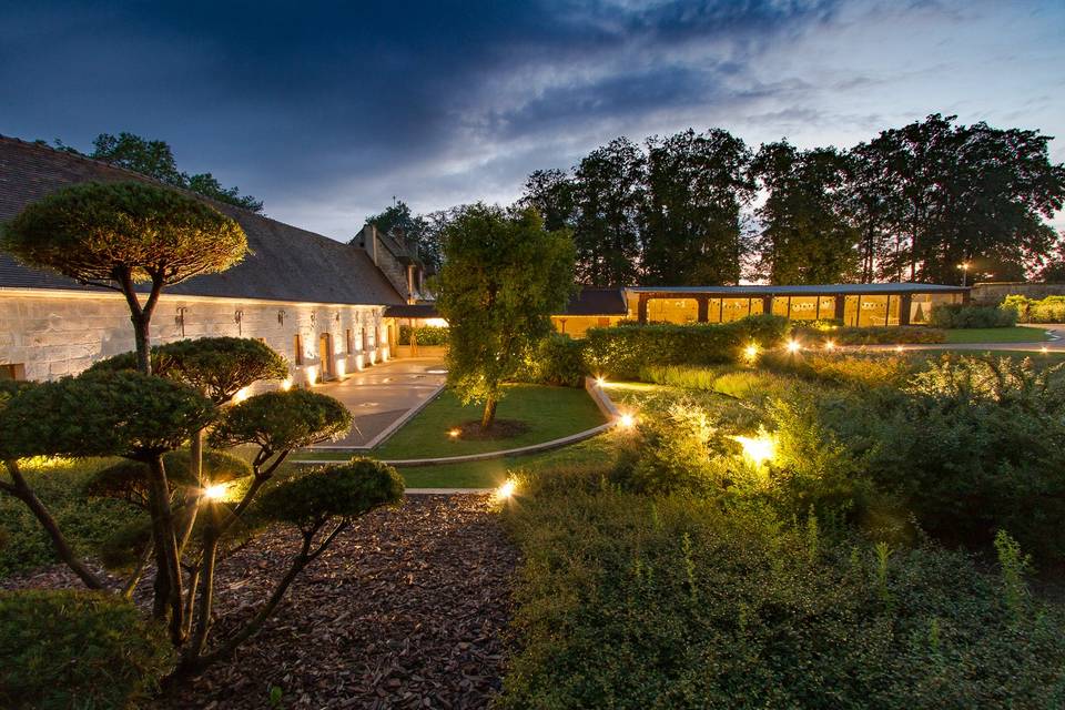 Dîner dans l'Orangerie