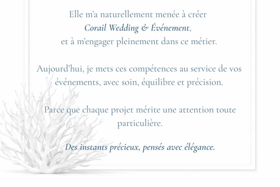 Les bases de Corail