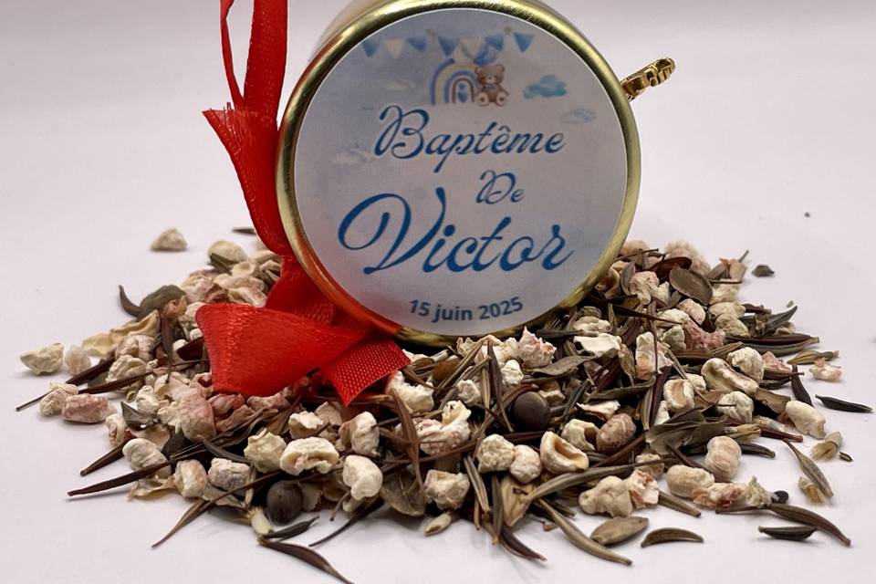 Mini pot de graine de fleur