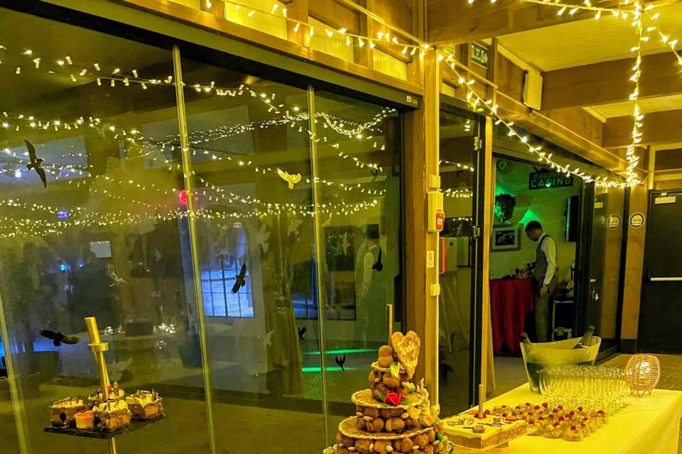 Buffet des mariés