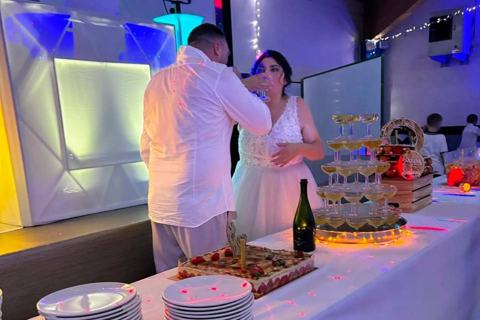 Buffet des marié