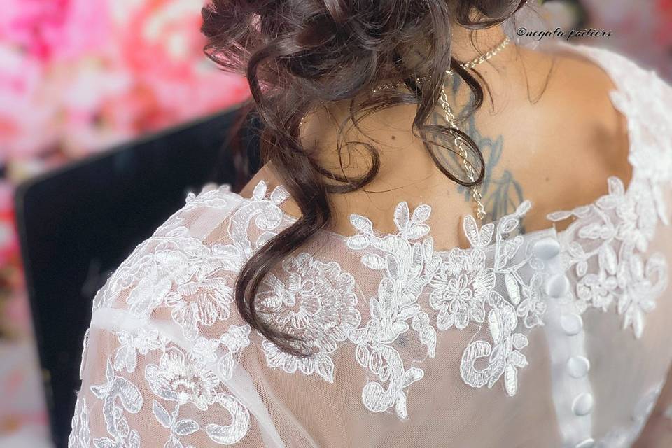 Chignon mariée