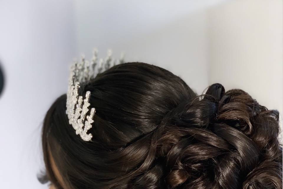 Chignon mariée