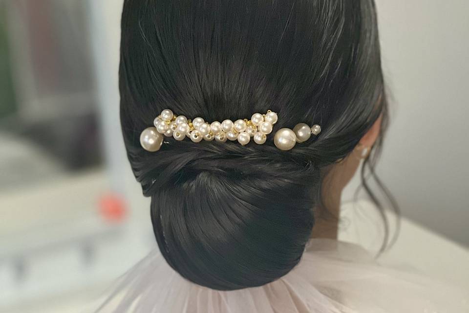 Chignon mariée