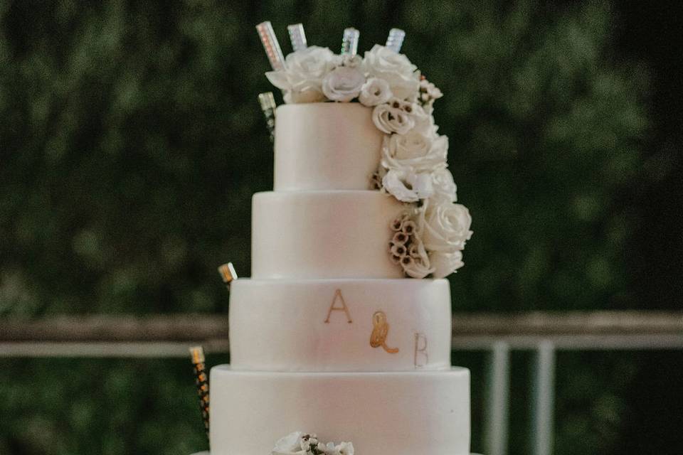 Wedding Cake A&B