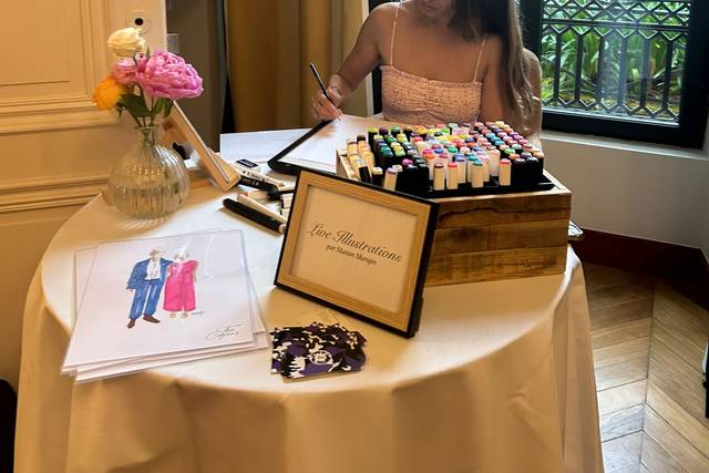 Illustration des invités
