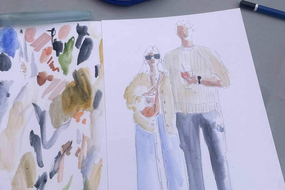 Illustration des invités