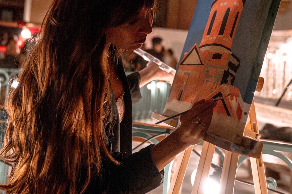 Peinture en direct