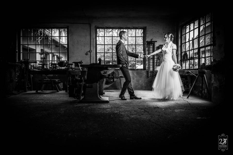 Photo de mariage atelier