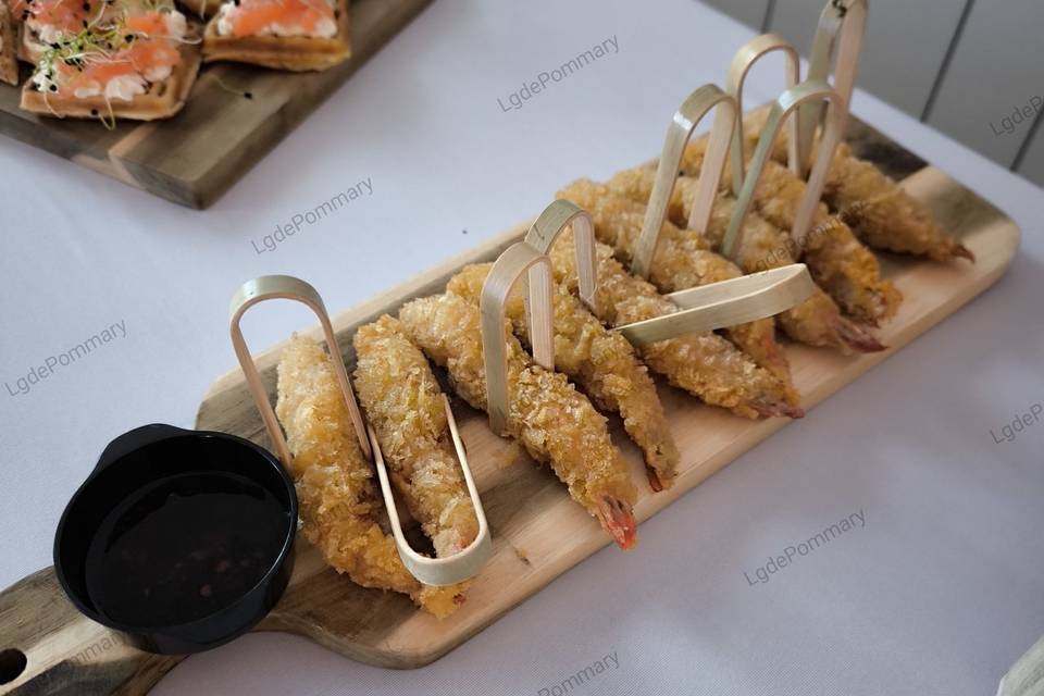 Tempura de crevettes