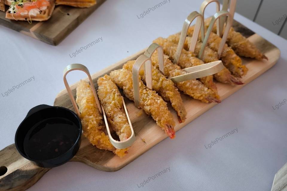 Tempura de crevettes