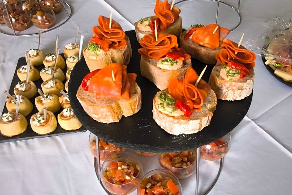 Tapas de chorizo de Vela ibéri