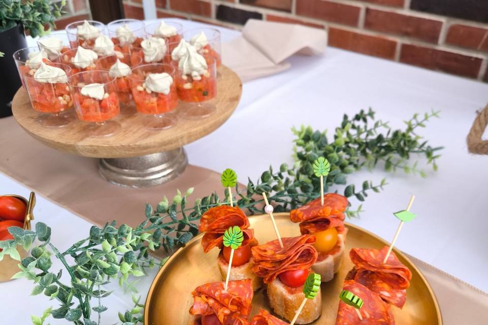 Tapas de chorizo de Vela