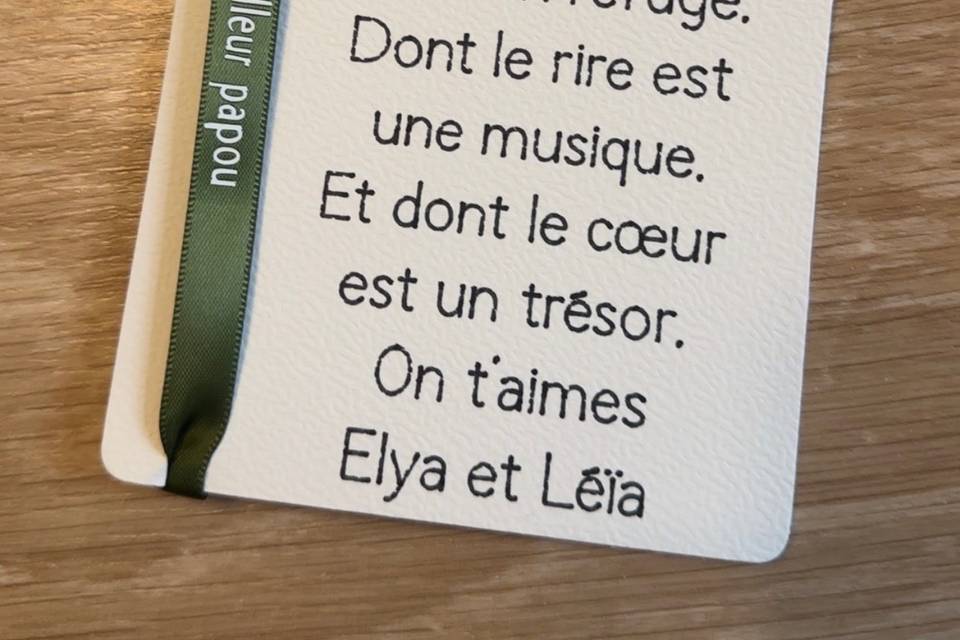 Bracelet personnalisé