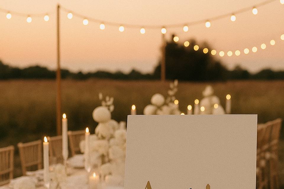 Mariage pleine nature