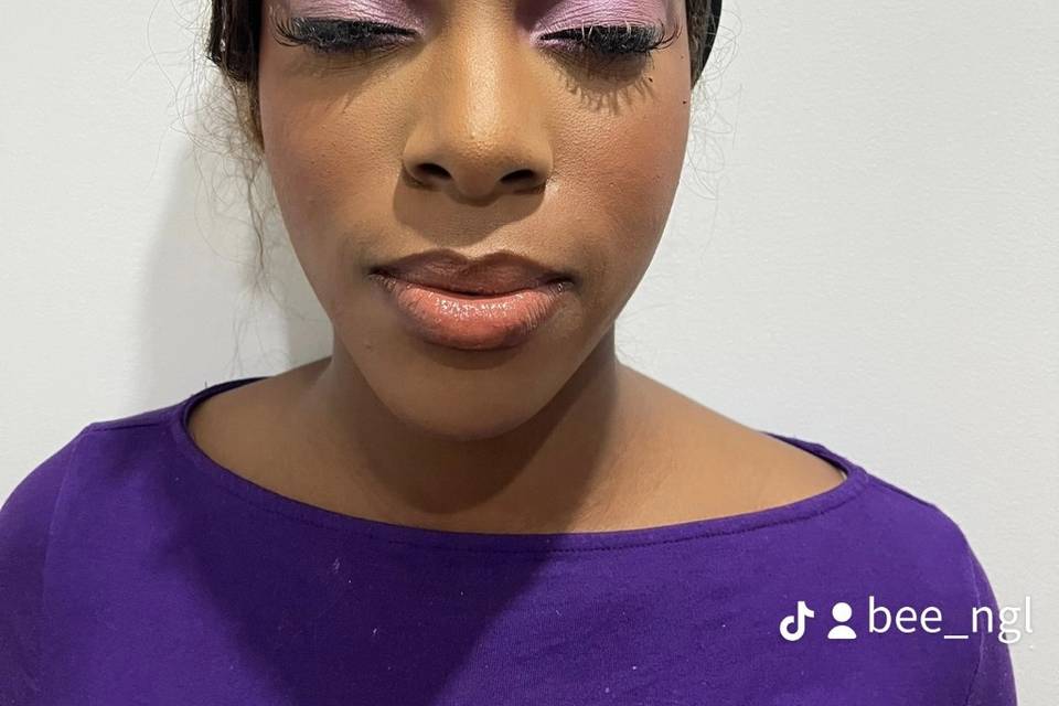Purple Makeup