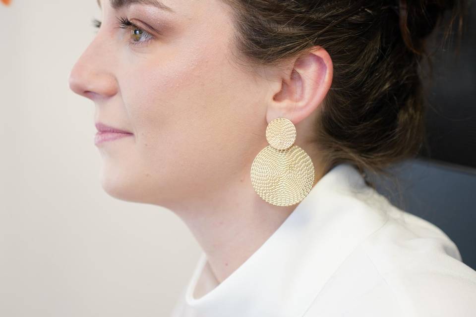 Préparatif maquillage