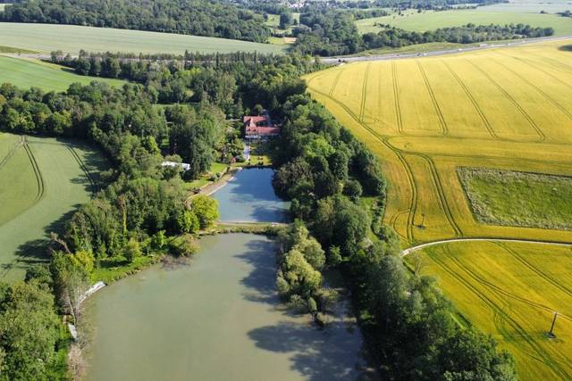 Vue aérienne du domaine