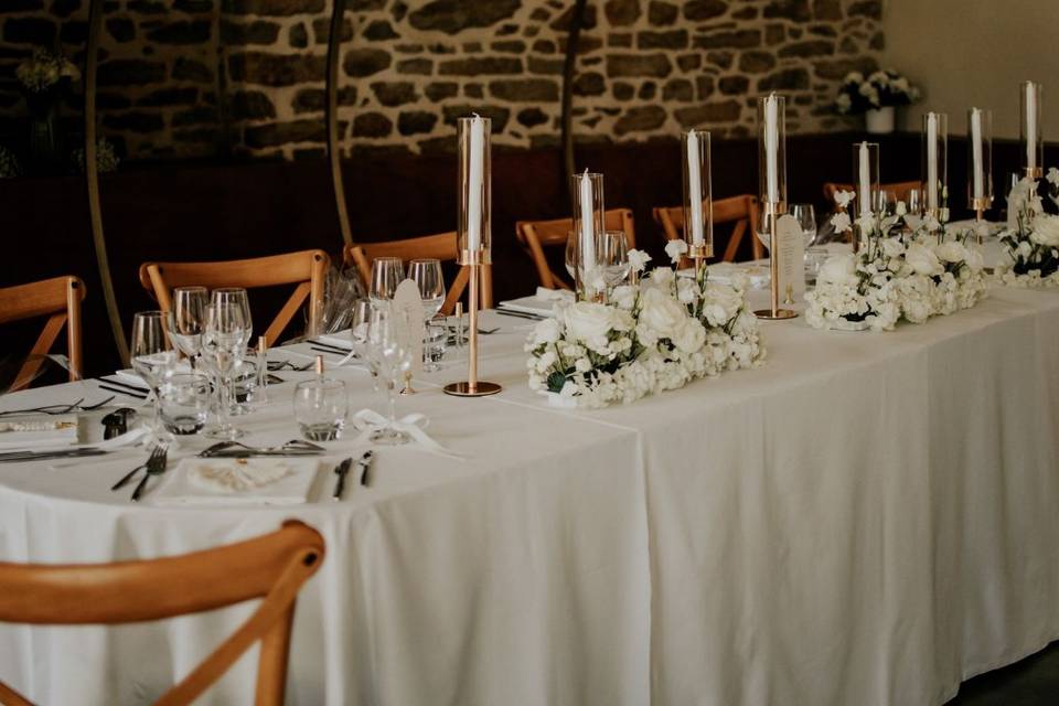 Table d'honneur