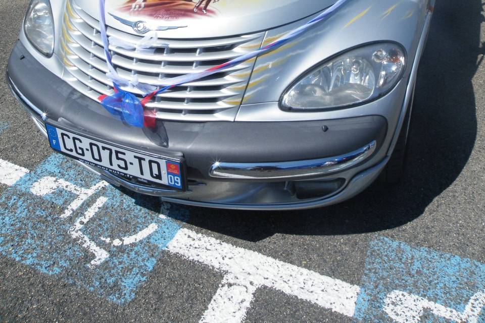 Le Pt Cruiser de la mariée