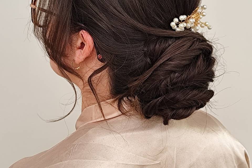 Chignon mariée