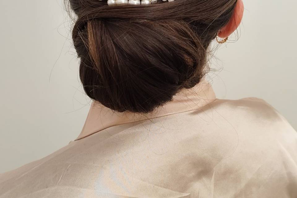 Chignon mariée
