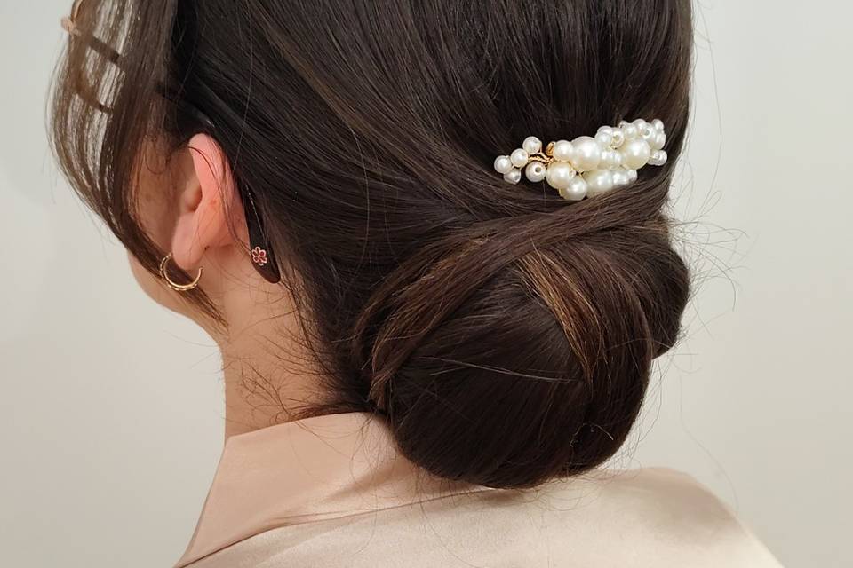 Chignon mariée