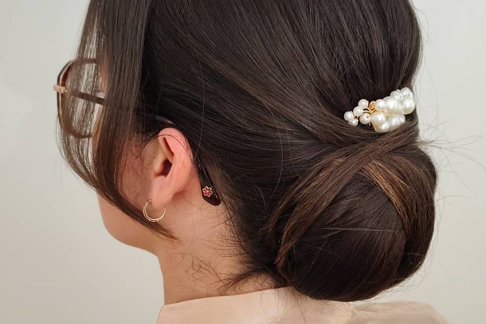 Chignon mariée